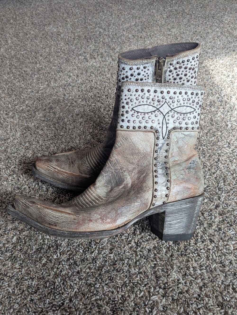 Old Gringo Short Cowboy Boots Size 7.5